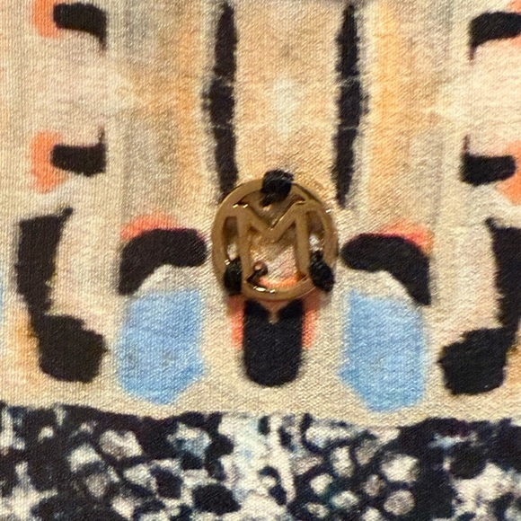 Marie Oliver Animal Print Sleeveless Maxi Dress size M 100% silk EUC - Picture 3 of 7